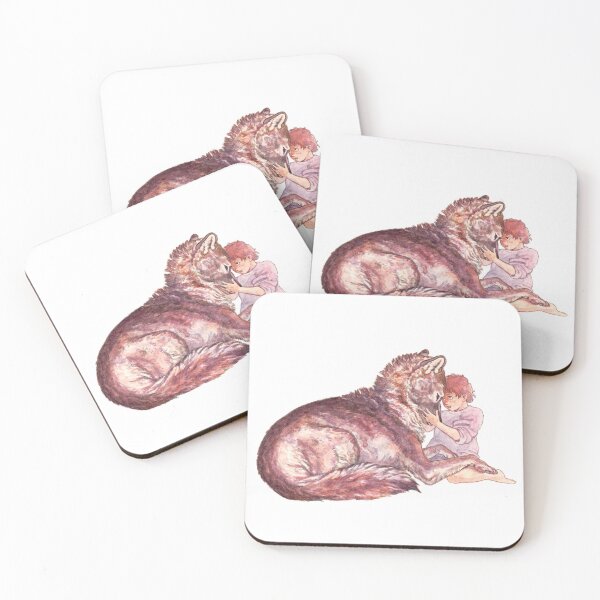 Item preview, Watercolour tender wolf  designed and sold by Emily Katagiri.