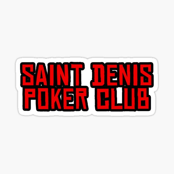Vista previa del artículo con la obra «Saint Denis Poker Club Rojo», diseñado y vendido por Jo Oliver.