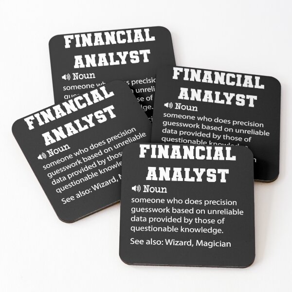 Item preview, Financial Analyst Definition, Funny Financial Analyst Quote, Cool gift for Financial Analyst lover designed and sold by ZAstore.
