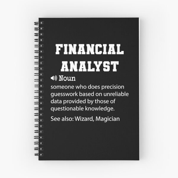 Item preview, Financial Analyst Definition, Funny Financial Analyst Quote, Cool gift for Financial Analyst lover designed and sold by ZAstore.