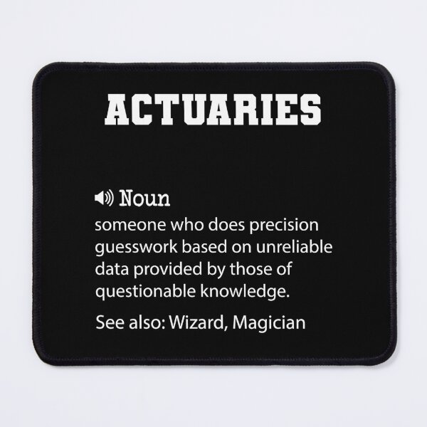 Item preview, Actuaries Definition, Funny Actuaries Quote, Cool gift for Actuaries lover designed and sold by ZAstore.