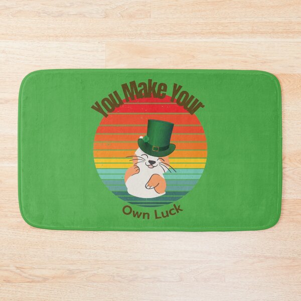 Item preview, You Make Your Own Luck - Irish Cat with Grunge Sunset designed and sold by Mechanical-Artt.