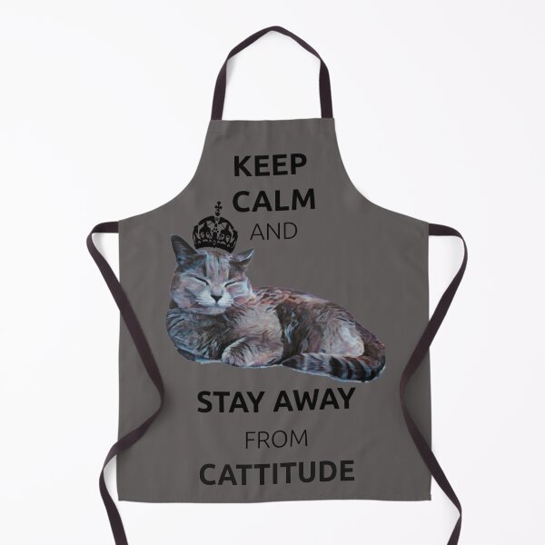 Item preview, Keep Calm and Stay Away from Cattitude Bonnie designed and sold by LOKP.