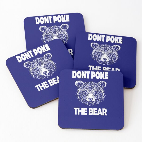 Item preview,  Funny Dont Poke The Bear designed and sold by ABRAHEEM ALI.