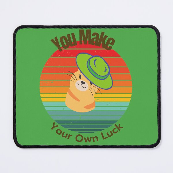 Item preview, You Make Your Own Luck - Irish Cat with Grunge Sunset designed and sold by Mechanical-Artt.