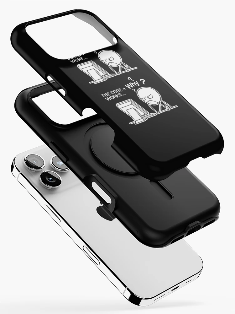 Thumbnail 2 of 4, iPhone Case, Funny Coding Computer Programmer Programming Gift designed and sold by TooFlyDesign.