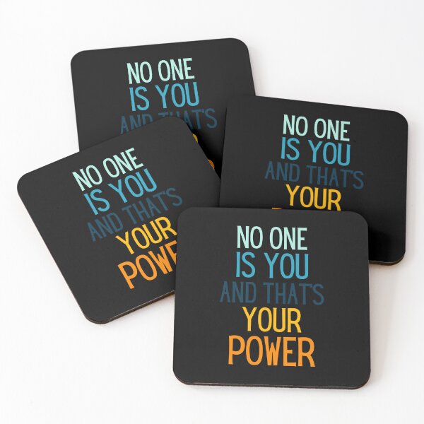 Item preview, No One Is You And That's Your Power  designed and sold by Gilyglo.