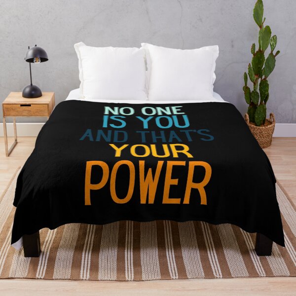 Item preview, No One Is You And That's Your Power  designed and sold by Gilyglo.