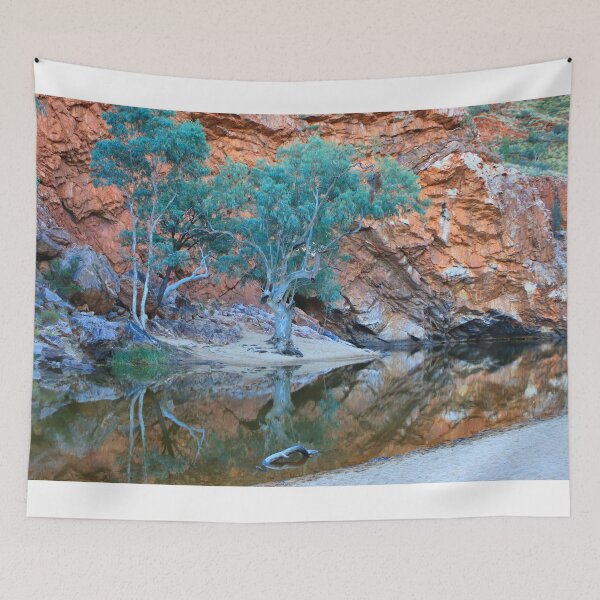 Item preview, Reflections, Outback gorge and gums, Australia designed and sold by FranWest.
