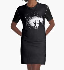 Luke vs Vader Duel Graphic T-Shirt Dress