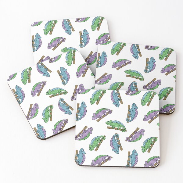 Item preview, Chameleon Pattern Green Blue Purple designed and sold by Milizabeth.