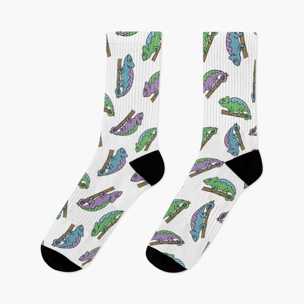 Item preview, Chameleon Pattern Green Blue Purple designed and sold by Milizabeth.