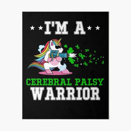 Item preview, Funny Unicorn I'm A Cerebral Palsy Warrior designed and sold by heppenp.