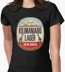 KILIMANJARO LAGER VINTAGE LOGO Women's Fitted T-Shirt