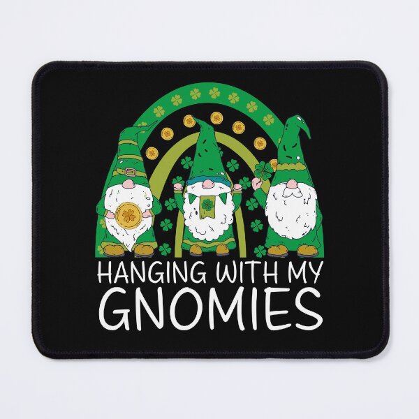 Item preview, hanging with my gnomies st patrick's day cute rainbow Irish designed and sold by KElife.