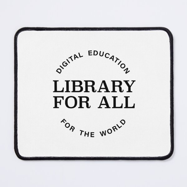 Item preview, LFA Badge Black designed and sold by LibraryForAll.
