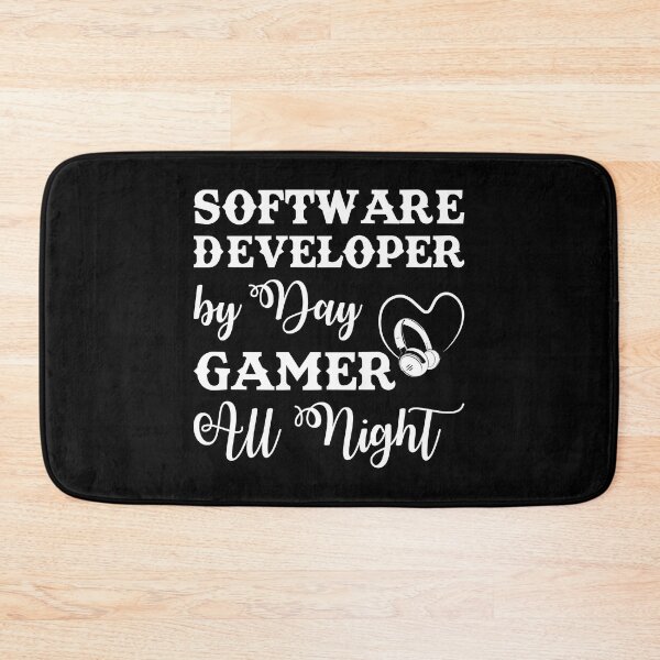 Item preview, Software Developer By Day Gamer All Night designed and sold by TooFlyDesign.