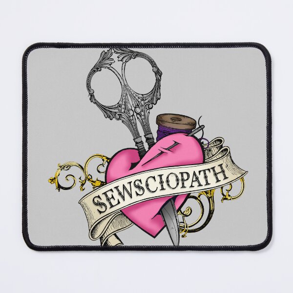 Item preview, sewciopath designed and sold by EmberFieldsArt.
