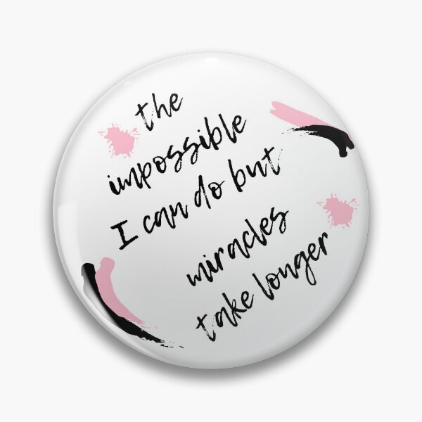 Item preview, Even Miracles Take A Little Time designed and sold by YogaZesty.