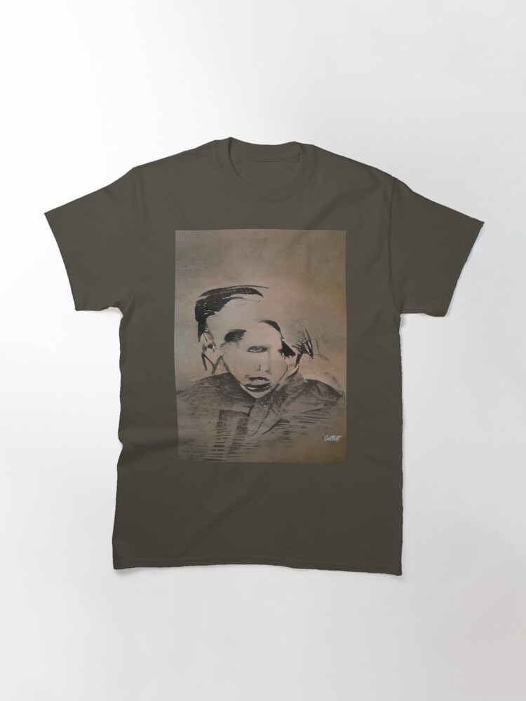 Marilyn Manson Fine Art Portrait - Dark - Gothic - Marilyn Manson