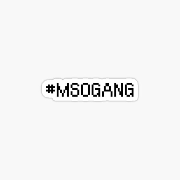 Item preview, #MSOGANG designed and sold by DesignsByER.