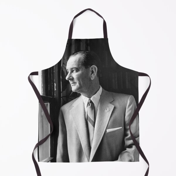 Item preview, Senator Lyndon Johnson Looking Out Of Window - 1955 designed and sold by warishellstore.