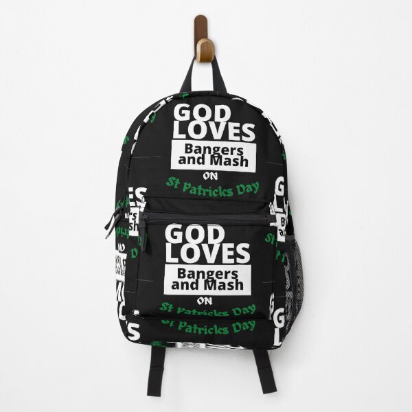 Item preview, God loves bangers and mash on St Patricks Day designed and sold by rocklegends99.