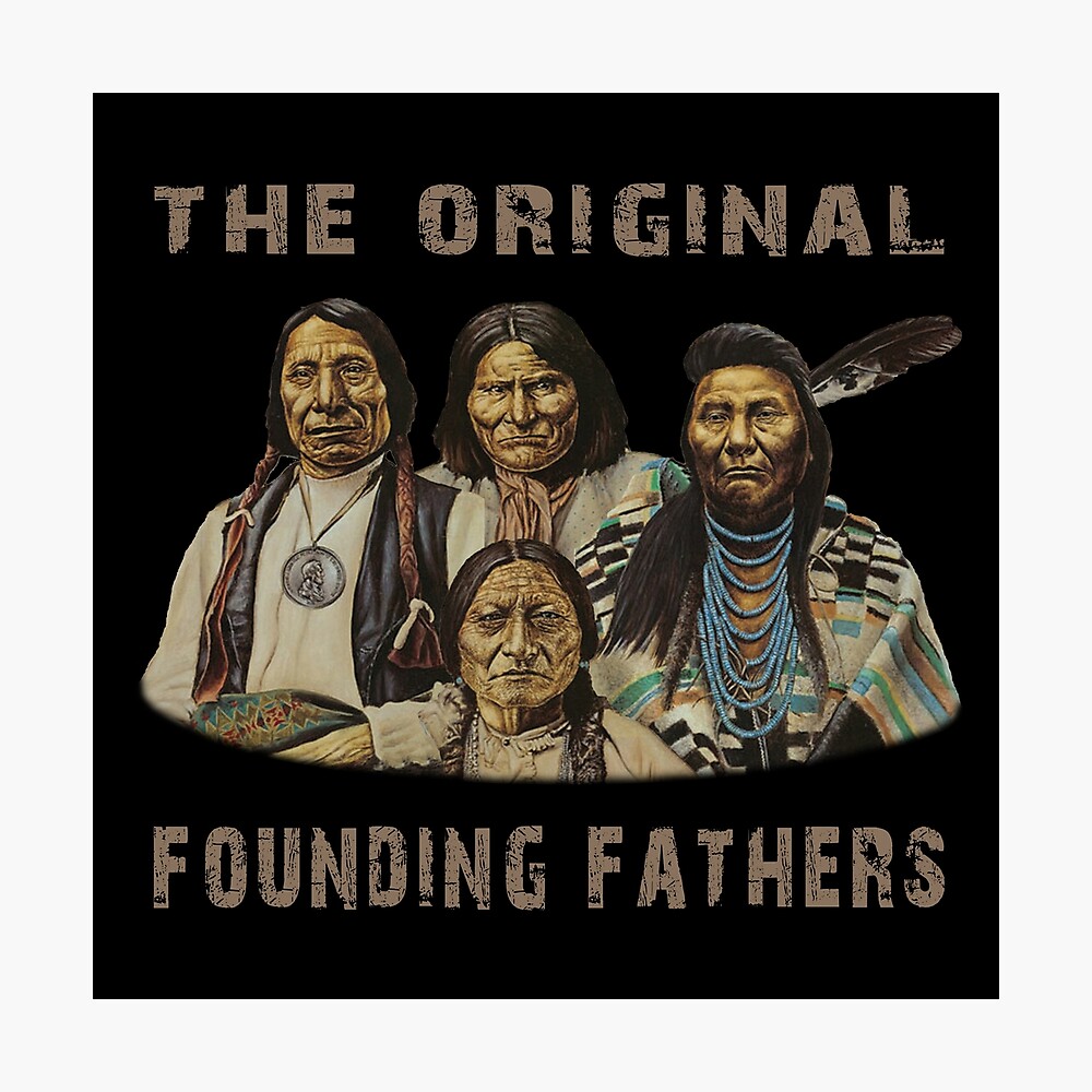 Native American The Original Founding Fathers Flag of The United States Classic T-Shirt | Redbubble