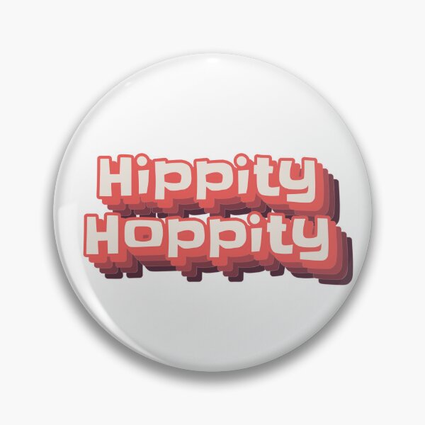 Item preview, Hippity Hoppity - Simple Design designed and sold by ThingsInMyHead2.