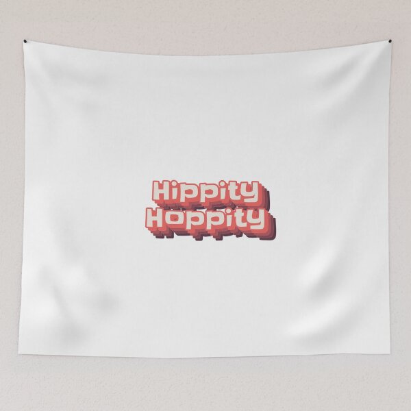 Item preview, Hippity Hoppity - Simple Design designed and sold by ThingsInMyHead2.