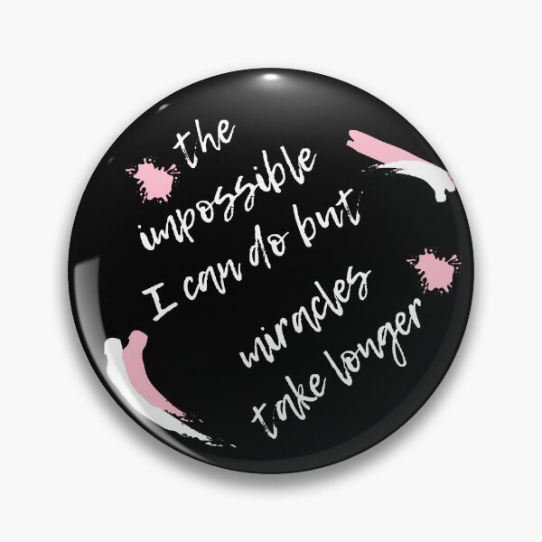 Item preview, Even Miracles Take A Little Time designed and sold by YogaZesty.