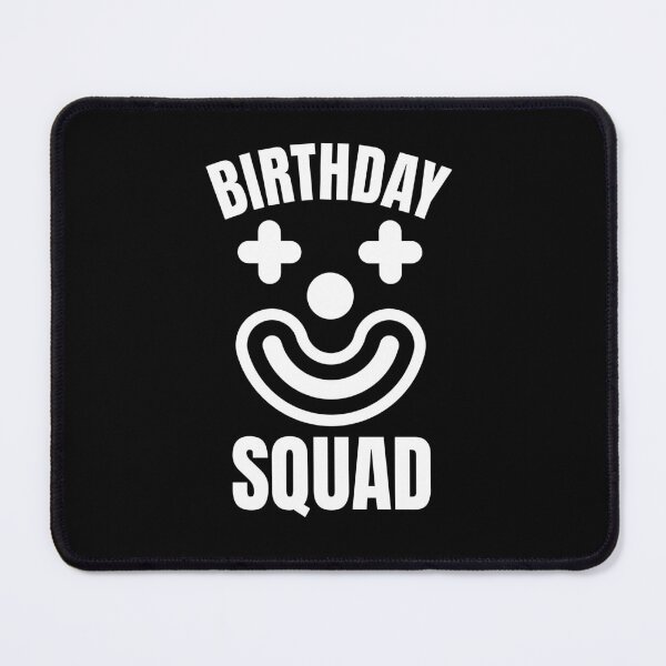 Item preview, Birthday Squad Funny BDay Clown Official Party Crew Group designed and sold by GravitiTees.