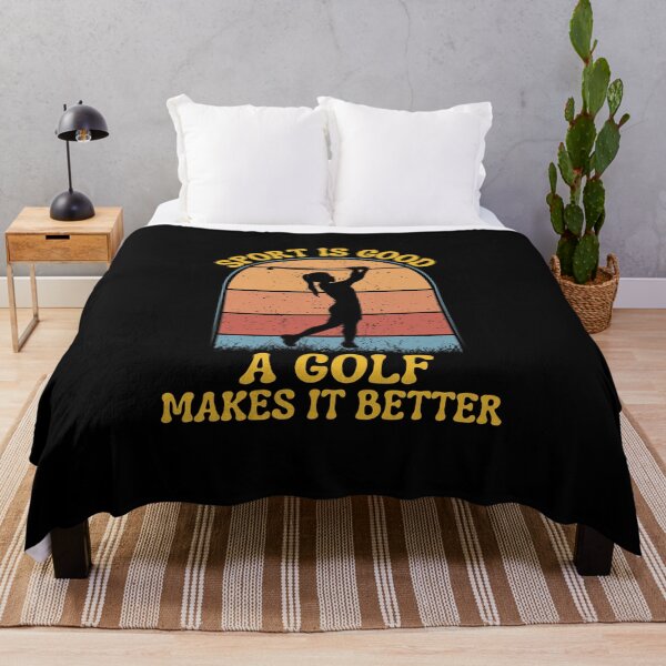 Item preview, funny retro vintage sport quote for golf lover designed and sold by salahnewdesign.
