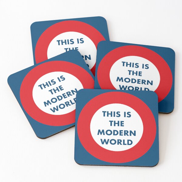 Item preview, Modern World v2 Text Retro Mod Roundel designed and sold by ModSupporters.