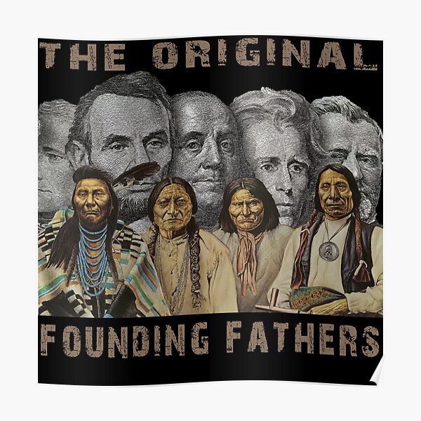 youokpun Original Founding Fathers Native Americans Women's T-Shirt