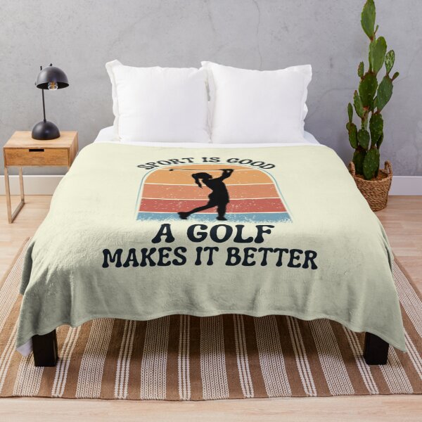 Item preview, funny retro vintage sport quote for golf lover designed and sold by salahnewdesign.