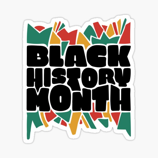 “Black History Month - African American History” Sticker by