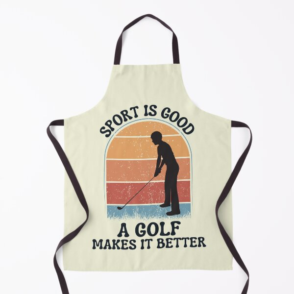 Item preview, funny retro vintage sport quote for golf lover designed and sold by salahnewdesign.