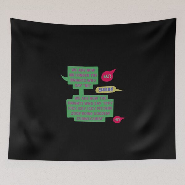 Item preview, The Knights Who Say Ni designed and sold by Black-Orc.