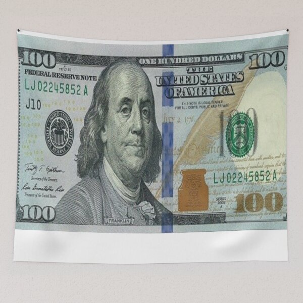 Item preview, 100 Dollar United States Bank Note Currency Bill Cash designed and sold by ADifferentStore.