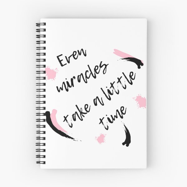 Item preview, Even Miracles Take A Little Time designed and sold by YogaZesty.