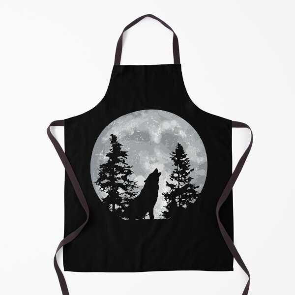 Item preview, Wolf in the wild howling at the full moon designed and sold by Ideallity.