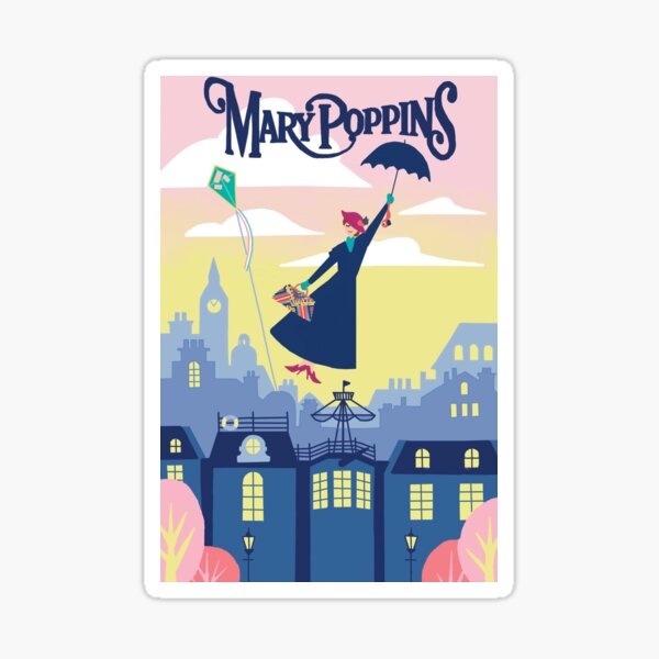 Vista previa del artículo con la obra «Mary Poppins», diseñado y vendido por Lydia-423.