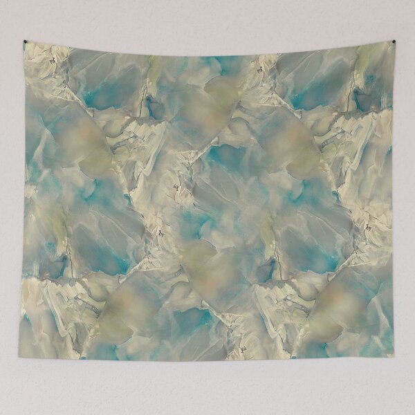 Item preview, Abstract turquoise marble designed and sold by cutecrazytshirt.