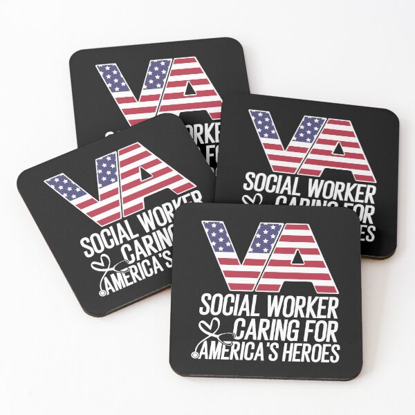 Item preview, va social worker caring for america's heroes designed and sold by Tattoohouse.