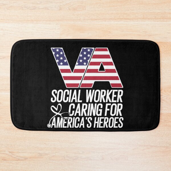Item preview, va social worker caring for america's heroes designed and sold by Tattoohouse.