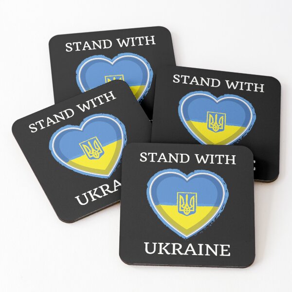 Item preview, Stand With Ukraine Heart designed and sold by MiJeDesigns.