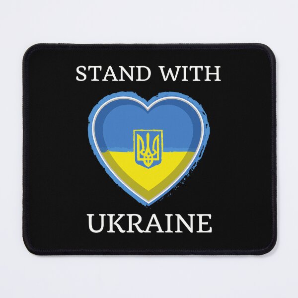 Item preview, Stand With Ukraine Heart designed and sold by MiJeDesigns.