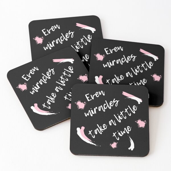 Item preview, Even Miracles Take A Little Time designed and sold by YogaZesty.