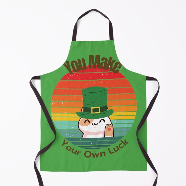 Item preview, You Make Your Own Luck - Irish Cat with Grunge Sunset designed and sold by Mechanical-Artt.